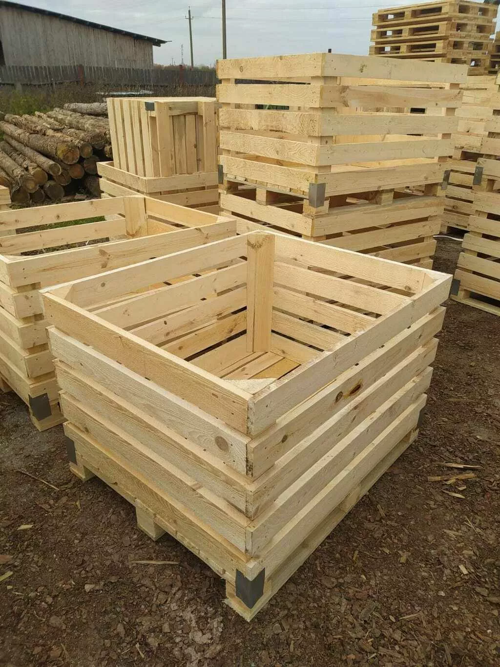 деревянные контейнеры для яблок  фруктов в Рязани и Рязанской области 2